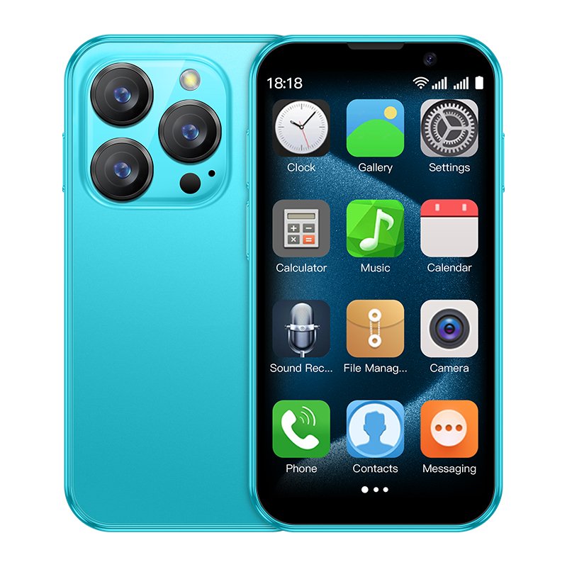 Mini Phone XS18Pro 3.0 Inch HD Quad Core Super Small 3G Mobile Mini Smartphone Student Pocket Cellphone